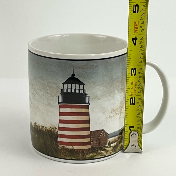 “By the Sea” David Carter Brown Collection For Sakura 2001 Lighthouse Coffee Mug - Picture 9 of 12